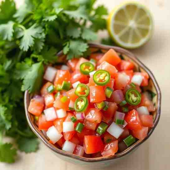 Fresh Pico de Gallo - Mexican Salsa Recipe
